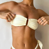 SIGNATURE Bikini Top in Pearl